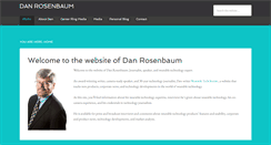 Desktop Screenshot of danrosenbaum.com
