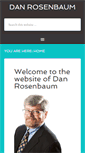 Mobile Screenshot of danrosenbaum.com